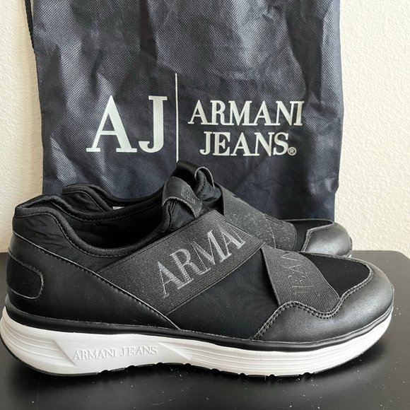 Men's Shoes Armani Trainers Size 12 NWOT Armani Jean's Men's